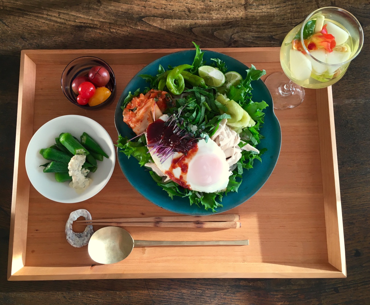 ＜午前勤務の土曜の食事＞昼（自宅）