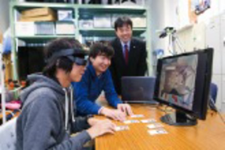 千葉工業大学 ARやVR技術を用いた教材を開発中