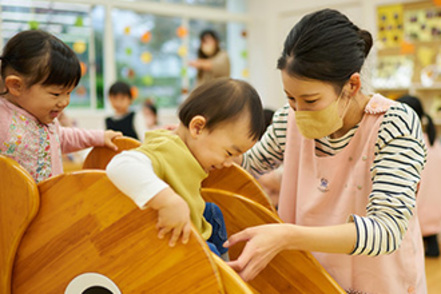 千里金蘭大学 保幼小のどちらも実践経験を積むことができるので、保幼小連携を理解した先生になることができます