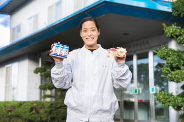 品質管理・衛生管理として働く小松　結果子さん