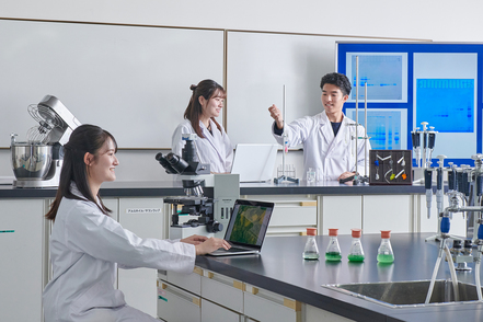 東京電機大学 色素およびタンパク質の分離の実験