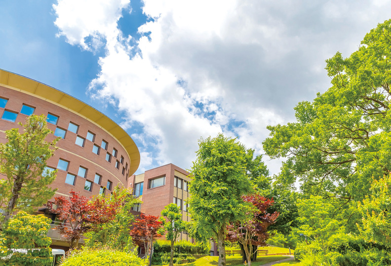 常磐大学の風景