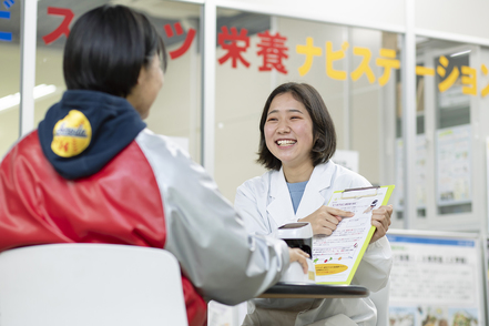 園田学園大学 2026年4月共学化！スポーツ栄養や商品開発など、管理栄養士＋αの力を身につけ活躍の場を広げる。（食マネジメント学科）