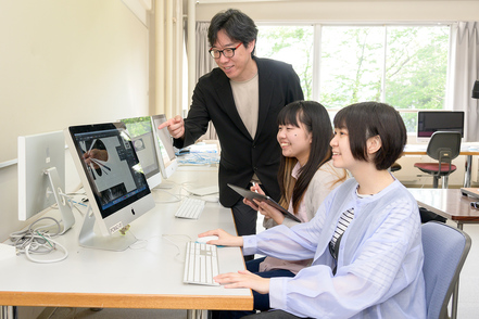 金沢学院大学 映像で社会を動かす。現代社会の原動力はメディアコンテンツです