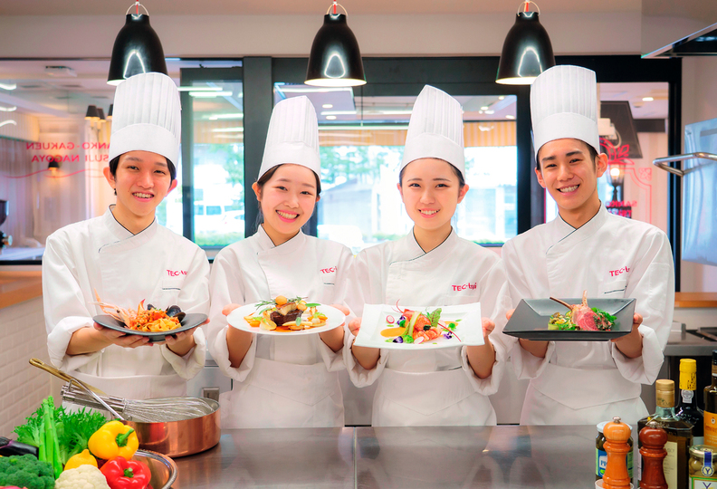 名古屋辻学園調理専門学校の風景