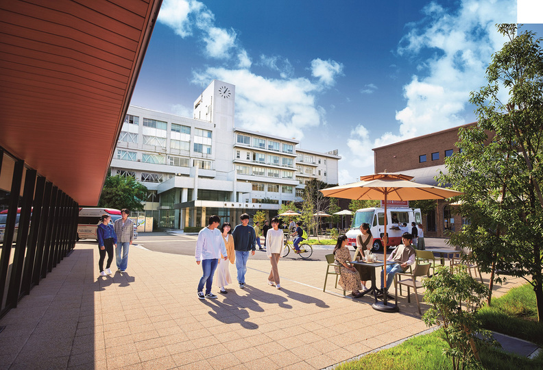 東海学院大学の風景