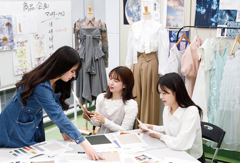 ドレスメーカー学院の風景