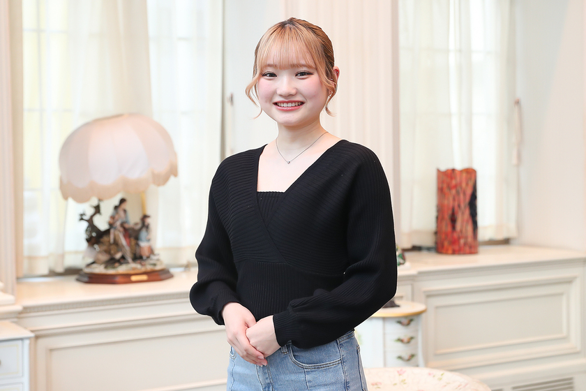 愛知美容専門学校の学生