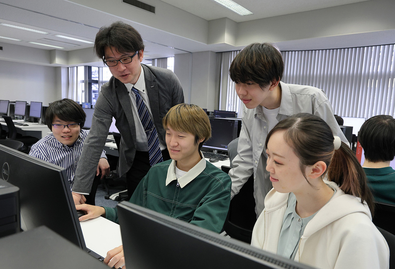 京都コンピュータ学院京都駅前校の風景