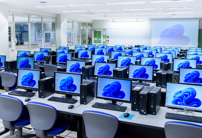 山口コアカレッジの風景