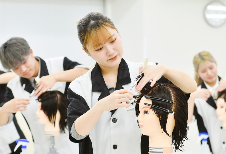 山野美容専門学校の風景