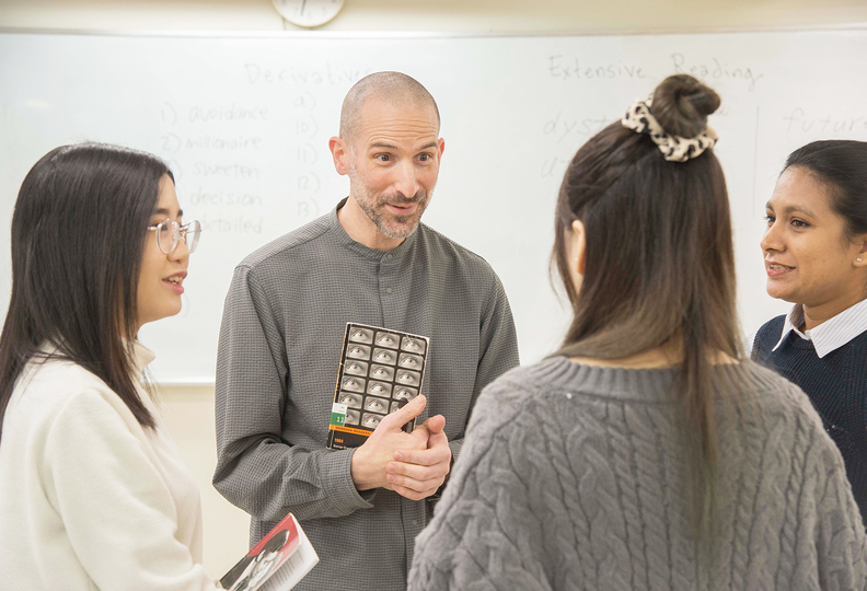 早稲田外語専門学校の風景