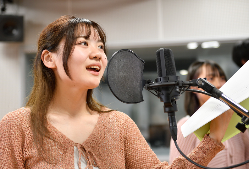 専門学校東京アナウンス学院の風景