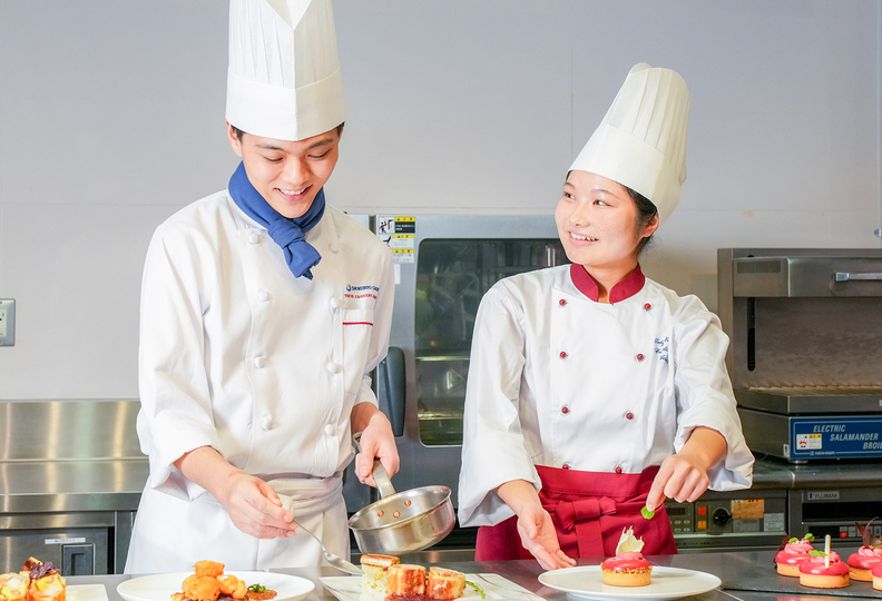 東京調理製菓専門学校の風景