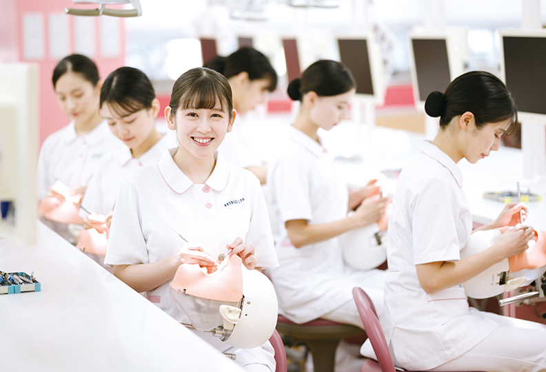 新東京歯科衛生士学校の風景