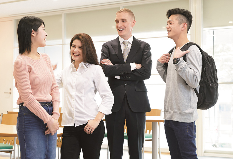 トライデント外国語・エアライン・ホテル専門学校の風景