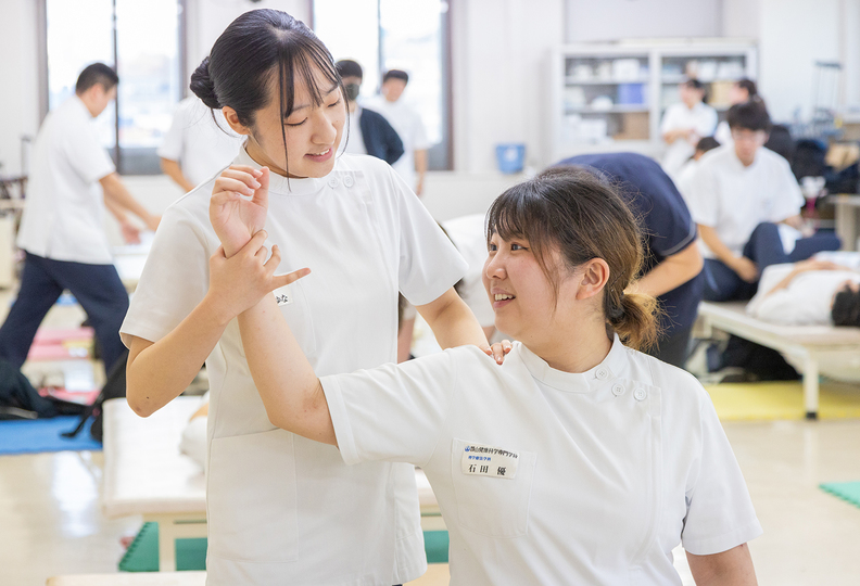 郡山健康科学専門学校の風景