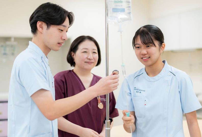 看護リハビリ新潟保健医療専門学校の風景