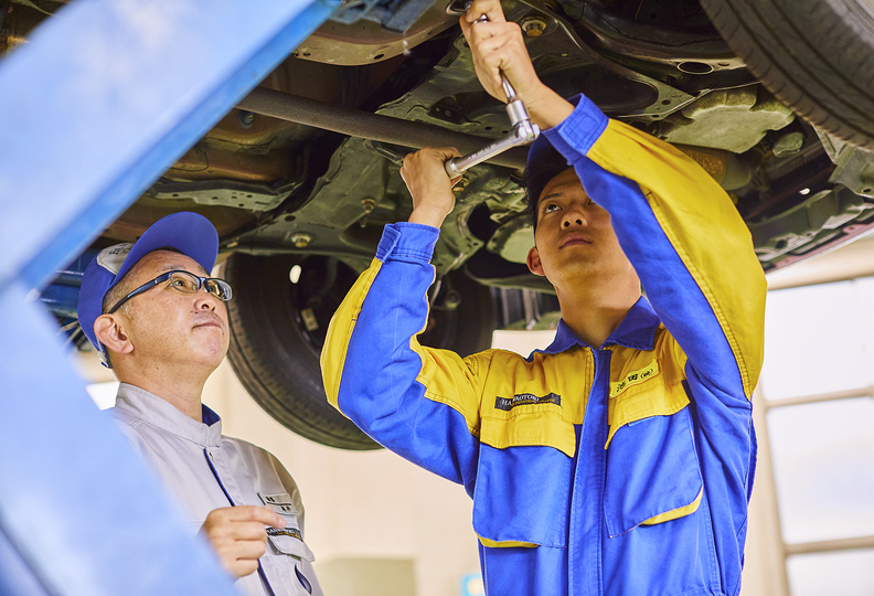 阪和鳳自動車工業専門学校の風景