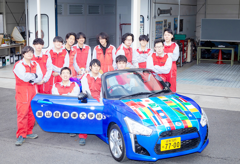 岡山自動車大学校の風景