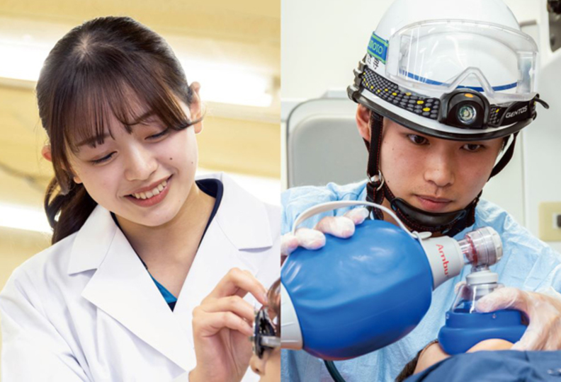 新潟薬科大学附属医療技術専門学校の風景