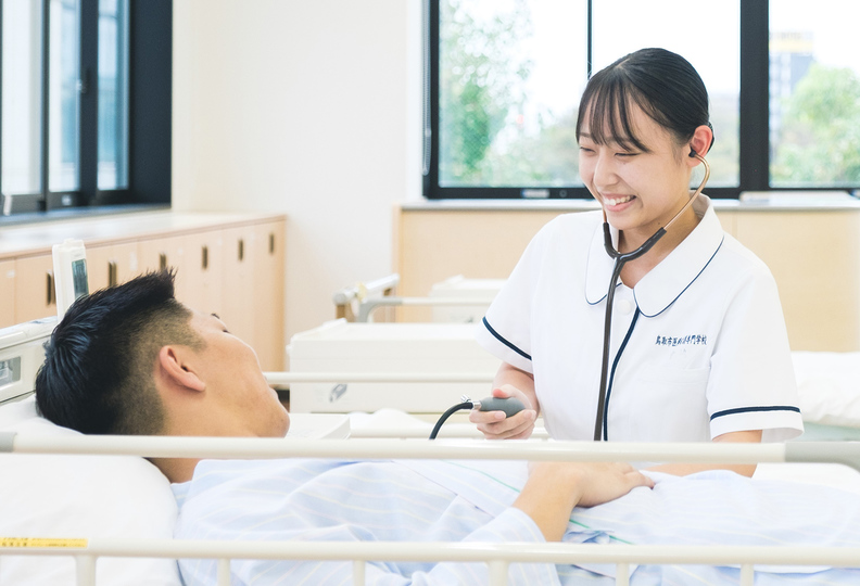 鳥取市医療看護専門学校の風景