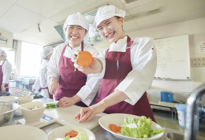 悠久山栄養調理専門学校の風景