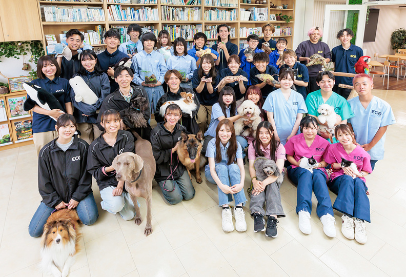 名古屋ＥＣＯ動物海洋専門学校の風景