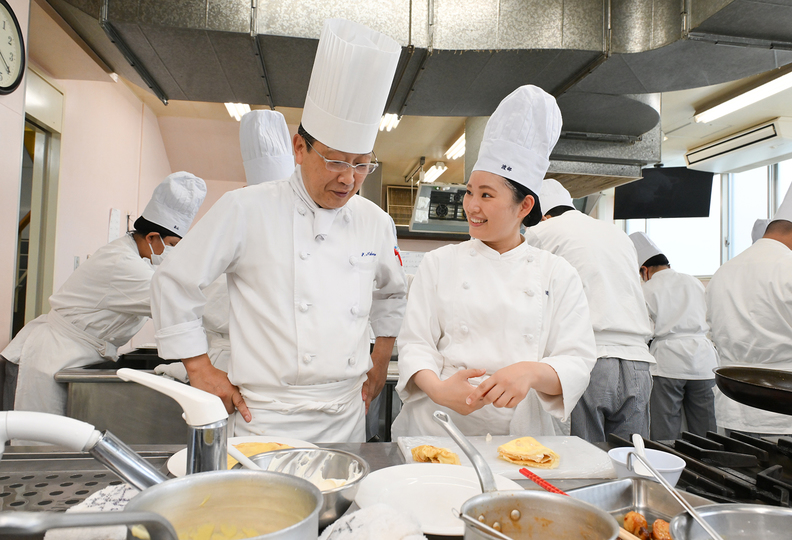 北海道中央調理技術専門学校の風景