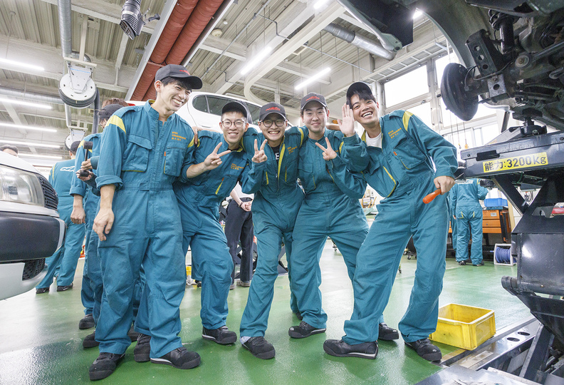 専門学校北海道自動車整備大学校の風景