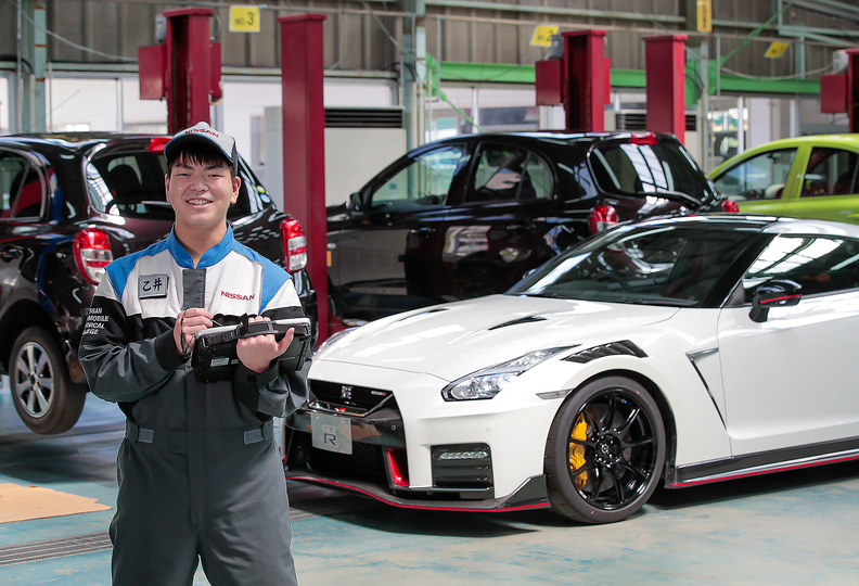 専門学校　日産愛媛自動車大学校の風景