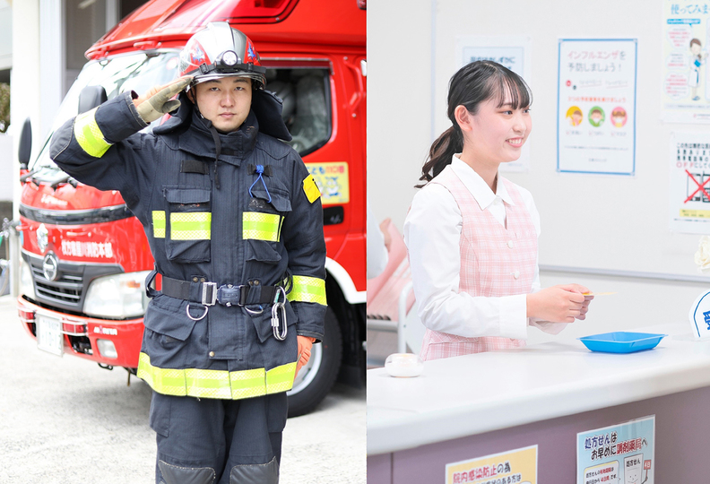 大原ビジネス公務員専門学校岡山校の風景