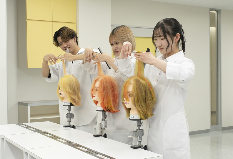 姫路理容美容専門学校の風景