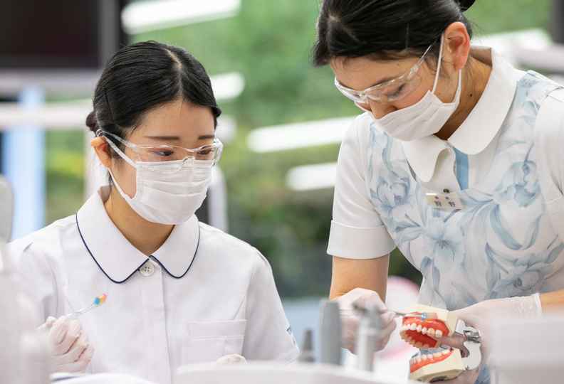 東京歯科衛生専門学校の風景