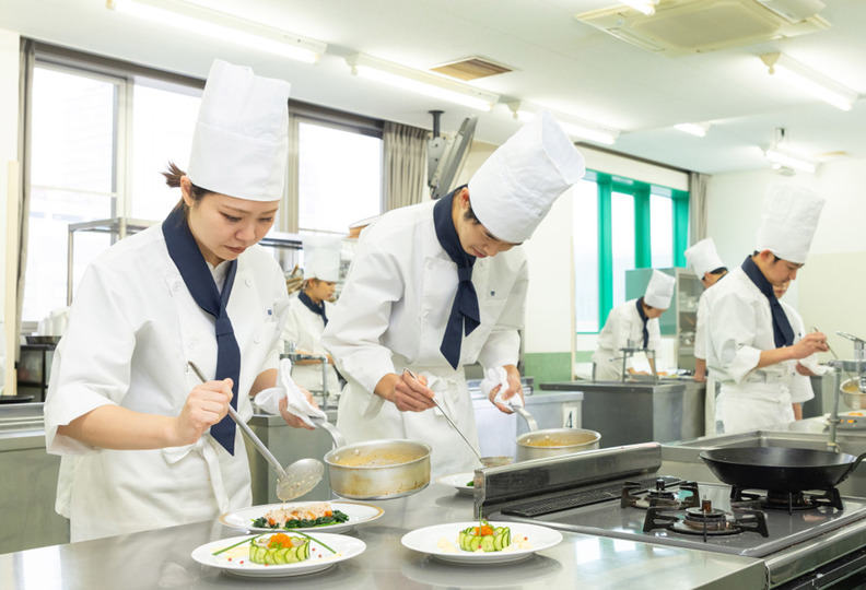 国際調理師専門学校の風景