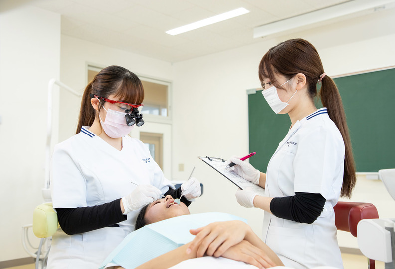 藤華歯科衛生専門学校の風景