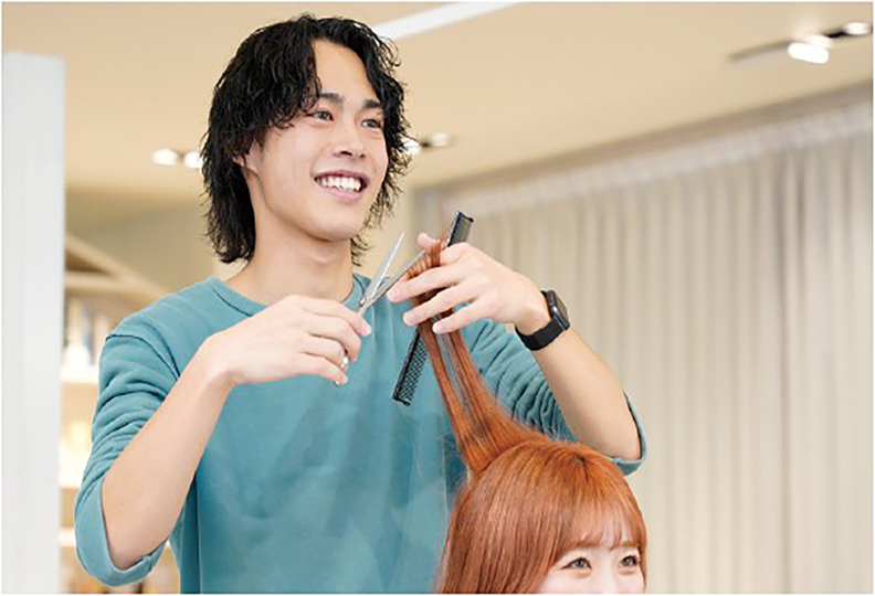 新潟理容美容専門学校の風景