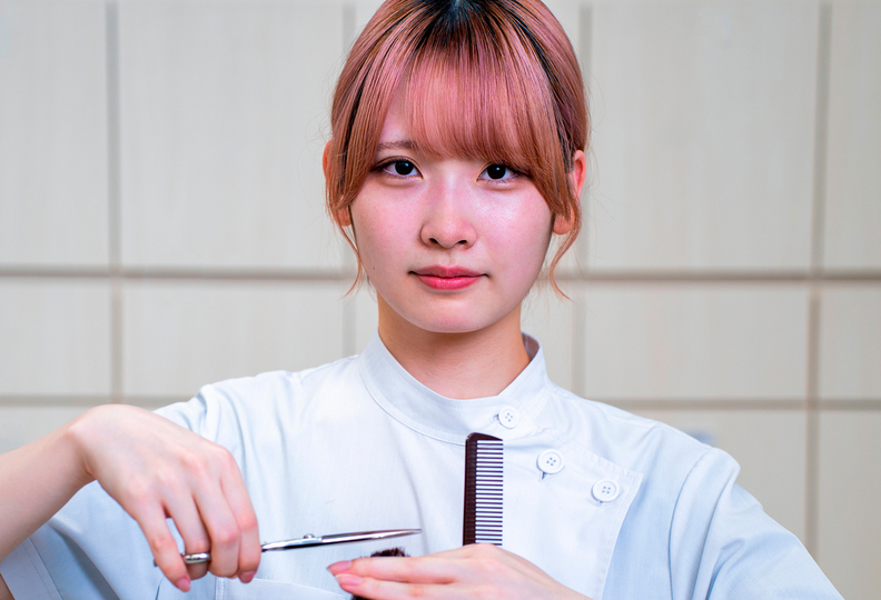 埼玉県理容美容専門学校の風景