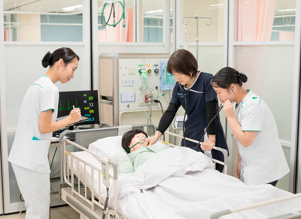 国際医療専門学校の特長1