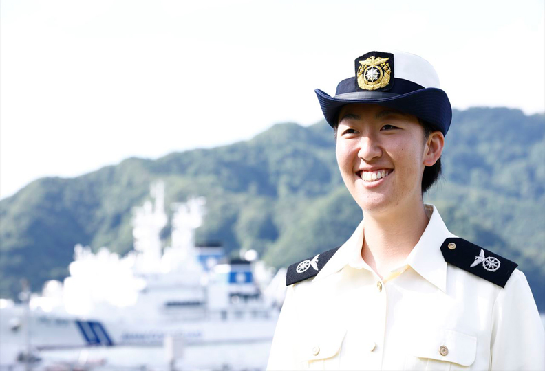 海上保安学校の風景