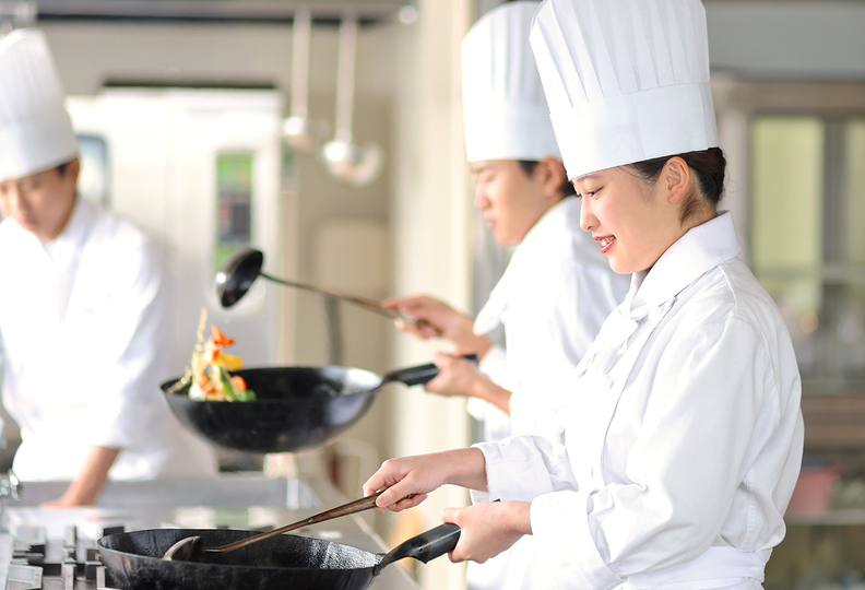 北九州調理製菓専門学校の風景