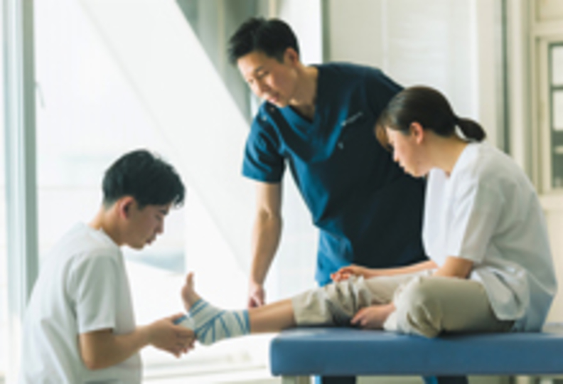 日本柔道整復専門学校の風景