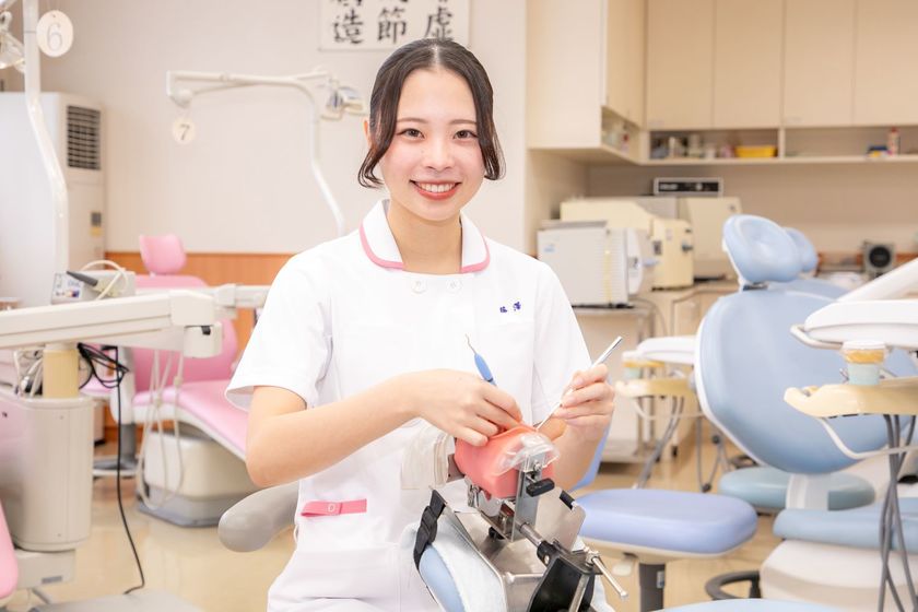 旭川歯科学院専門学校の授業