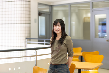 在校生の横井　美花さん
