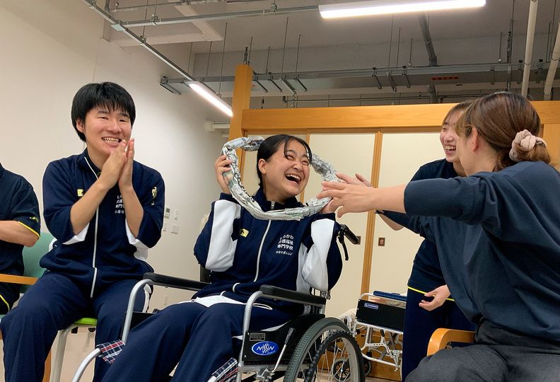 しらかわ介護福祉専門学校の風景