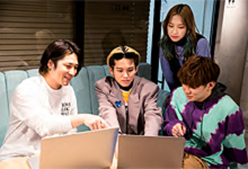 バンタン芸術学院大学部　東京校の風景